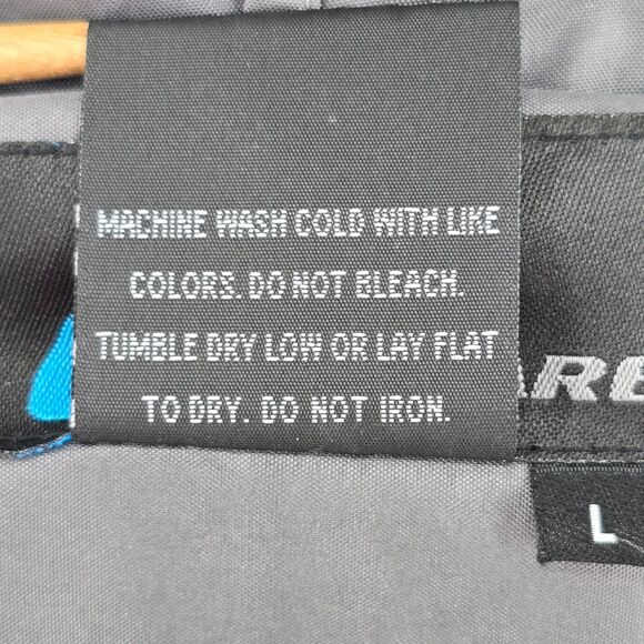 I5 Apparel Chevrolet  Windbreaker Size L Black and Gray Full Zip - Picture 6 of 7